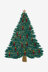 DMC Christmas Tree Embroidery Pattern - PAT1823 - Downloadable PDF