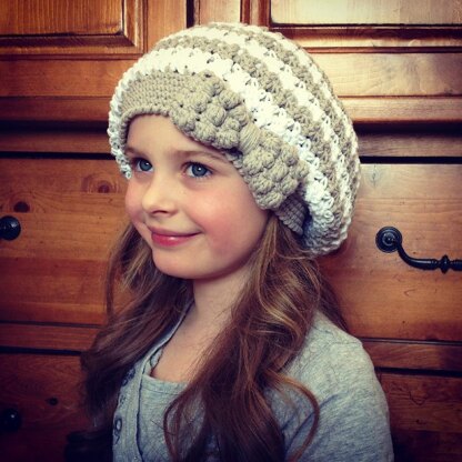 Bella Slouch with Bobble Bow