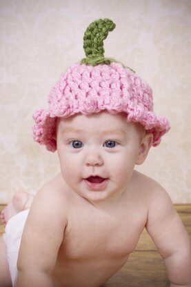 Flower Baby Hat