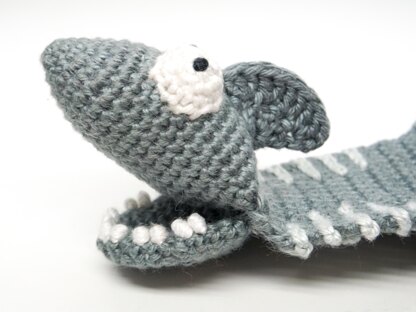 Shark Bookmark Crochet Pattern