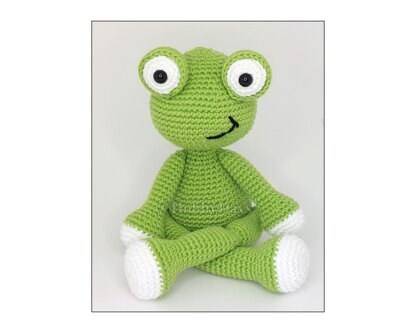 Amigurumi crochet Frog