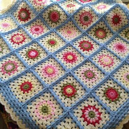 Spring Garden Baby Blanket