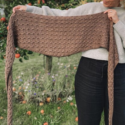 Hazelnut Shawl
