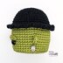 Frankake Frankenstein Cupcake Amigurumi Pincushion Pattern