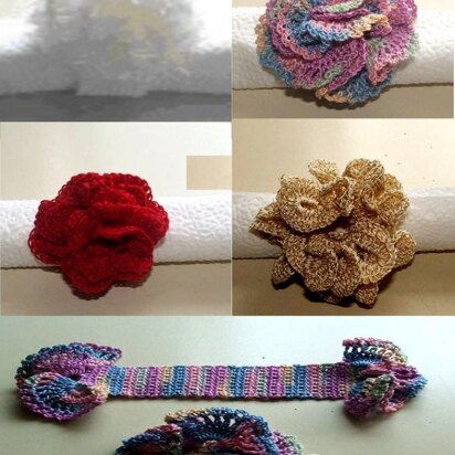 Floral Napkin Rings