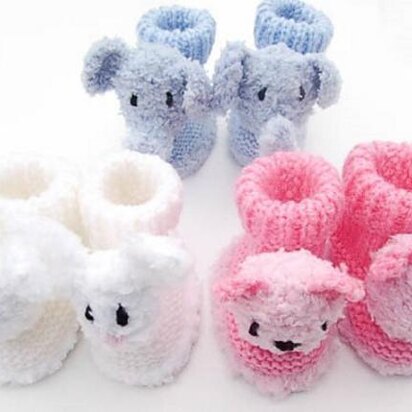 Animal Baby Booties a