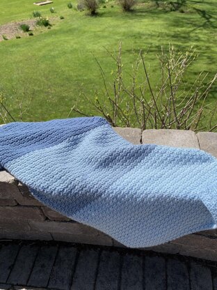 Blue Skies Baby Blanket