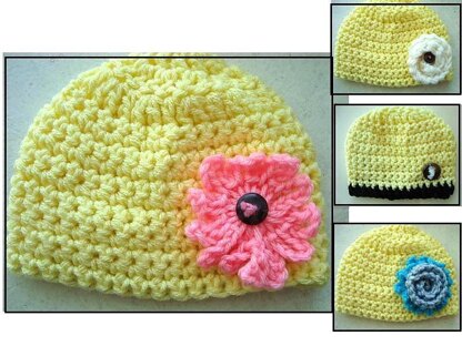 586 Unisex Basic Beanie Hat, baby to adult, boy hat