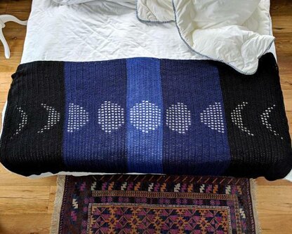 Phases of the Moon Blanket