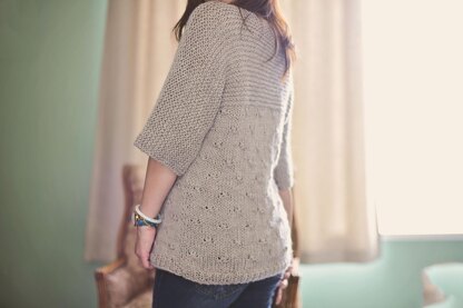 Knotted Pullover Sweater