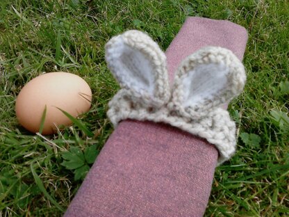 Easter Bunny Ears Napkin Rings