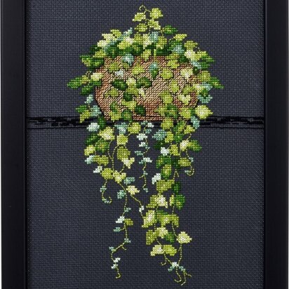 Permin Million Hearts Plant Cross Stitch Kit - 20cm x 29cm