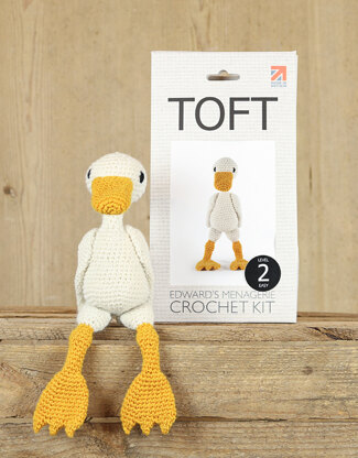 TOFT Toft Animal Crochet Kit-Geraldine The Duck - fibre space