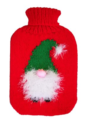 Cute Christmas Toys 4 - rabbit, gnome, stocking, cat, robin, hotwater bottle cover