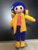 Coraline amigurumi doll