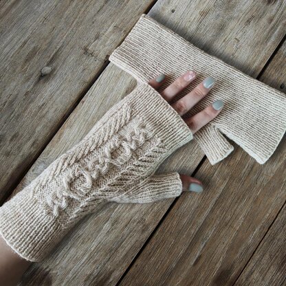 Wanderlust Fingerless Gloves