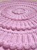 Paris Matelassé Circular Baby Afghan