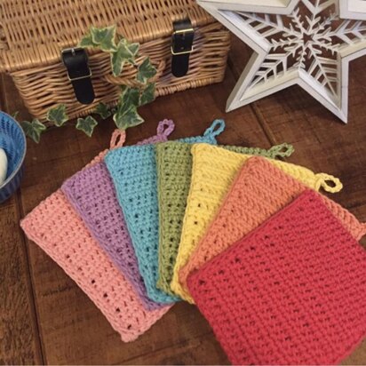 Cotton Wash Mitt Crochet Pattern