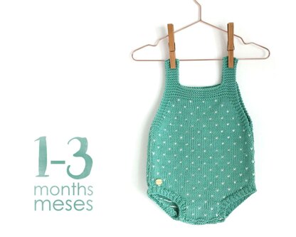 Size 1-3 months - Topitos Baby Romper