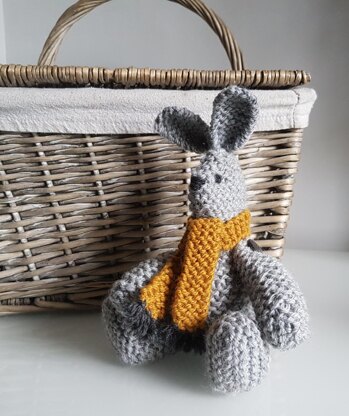 Garter stitch Bunny and Bear