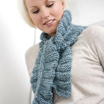 Blacksage Ruffle Scarf