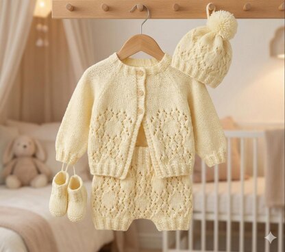 "Aster" Cardigan set