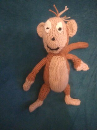 Knitted Monkey