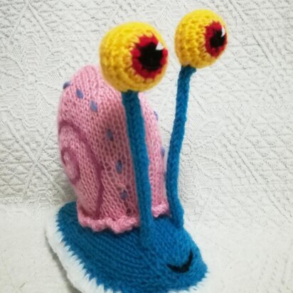 Knitted Gary the Snail