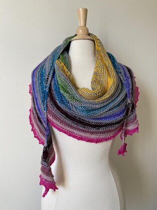 West Chicago Knit Shawl