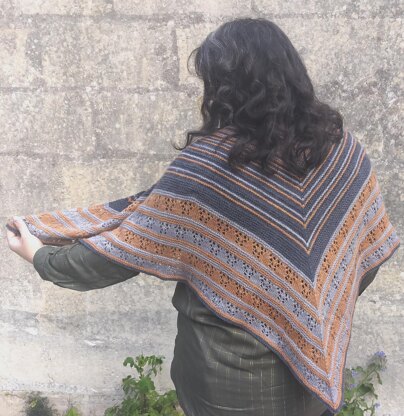 Doppler Effect Shawl