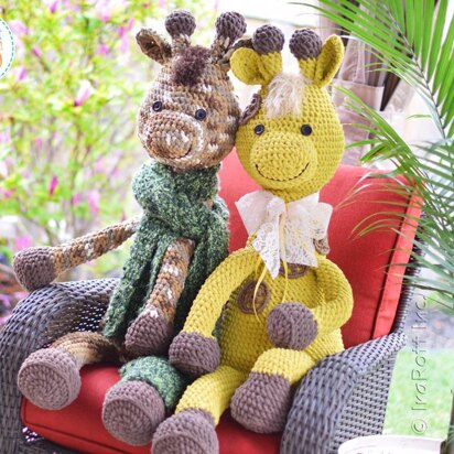 Rusty the Giraffe Big Amigurumi