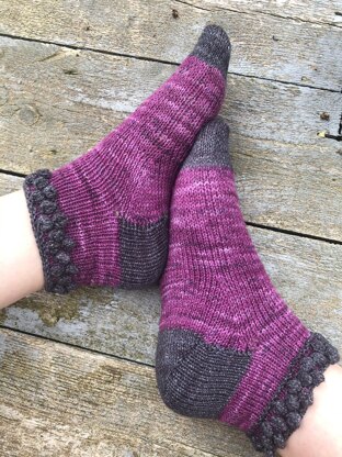 Perfectly Bobbly Socks