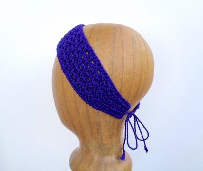 Thin Tie Back Headband