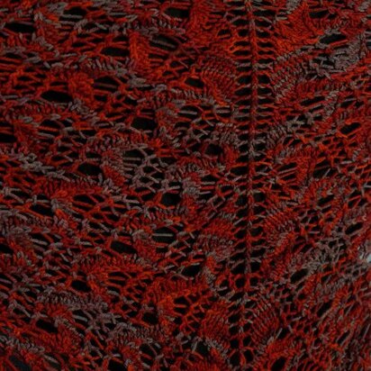 River of Blood Shawl