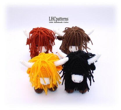 Highland Cow Crochet Pattern