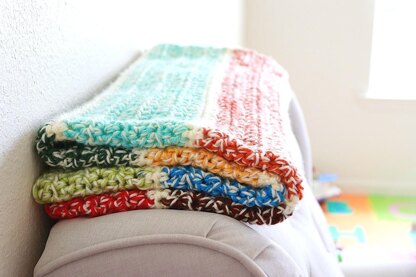 Double Strand Scrap Blanket