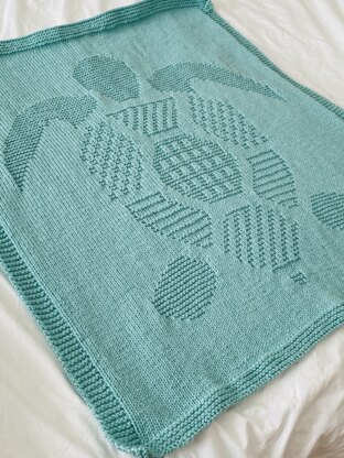 Giant Turtle picture blanket