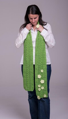 Spring Branches Extra Long Scarf