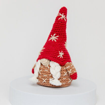 Festive Gnomes - Free Christmas Decorations Crochet Pattern in Paintbox Yarns Cotton DK