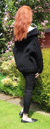 Cable Cowl Sweater