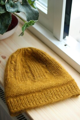 Dandelion halo beanie