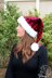 Holiday Plaid Santa Hat