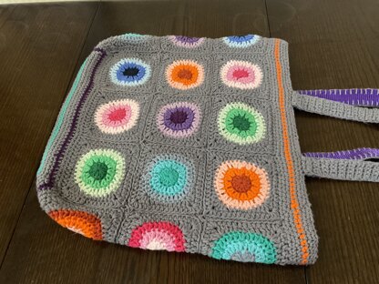 Crochet tote bag 2