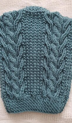 "IRENE" Aran Knitting Pattern