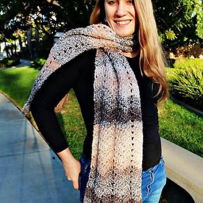 Hazel Chevron Scarf