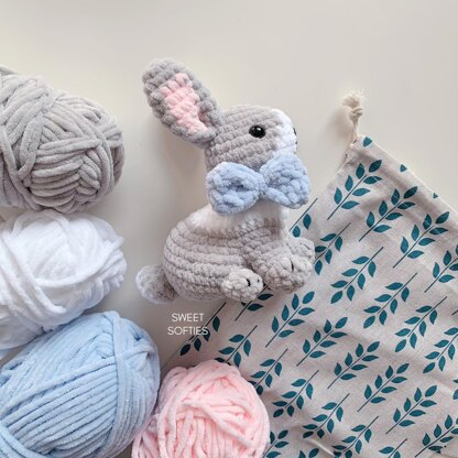 Honey Bunny the Realistic Rabbit · Amigurumi Crochet Pattern - Sweet Softies