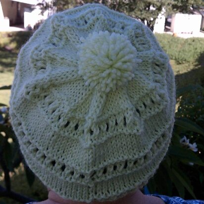 Green Lacy Ridge Hat