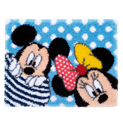 Knüpfteppichpackung Disney Mickey & Minnie