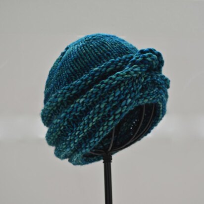 It's a Wrap Hat - knitting pattern