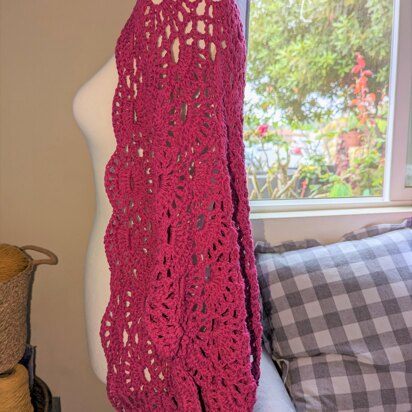 Passion Crochet Lace Shrug - Pattern